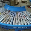 90 degree curve roller conveyor